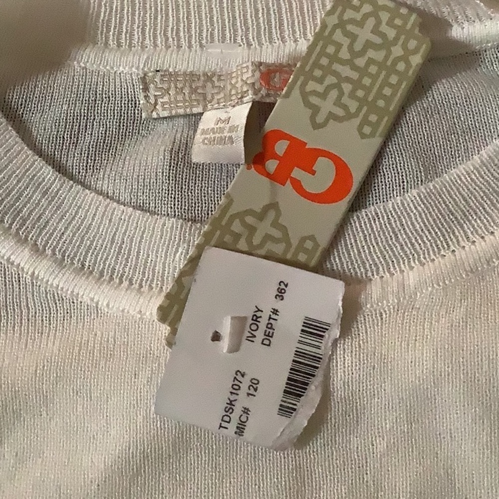 GB Girls short-sleeved top with a striped pattern - Picture 3 of 5